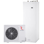 Rotenso Aquami All in Split Hydrobox Wi-Fi 16 kW gaiss-ūdens siltumsūknis ar 240 litru karstā ūdens tvertni