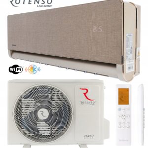 Rotenso Versu Cloth Caramel WiFi gaisa kondicionieris 3,5 kW 35 m²