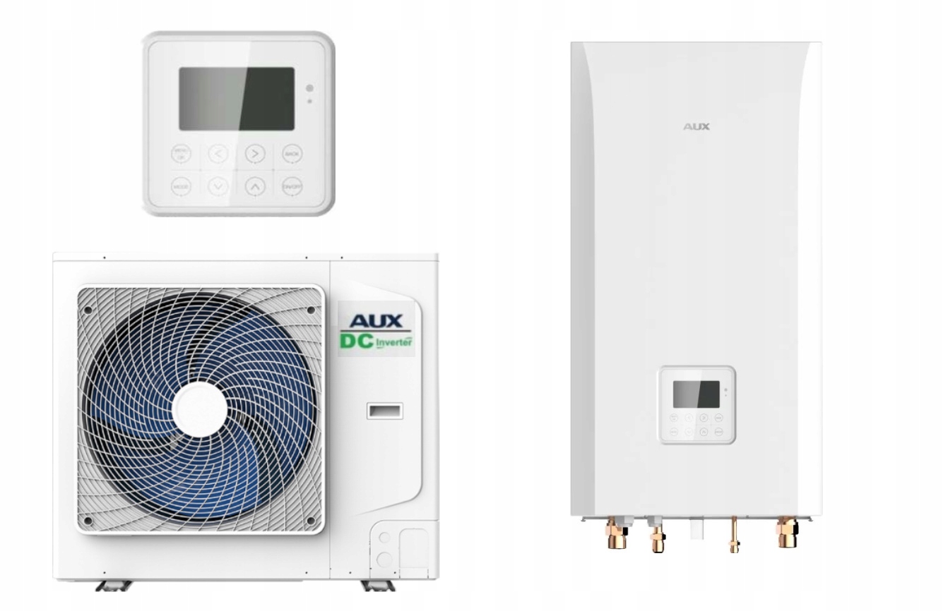 AUX1 AUX 8 kW split gaisa-ūdens siltumsūknis - Attēls 1