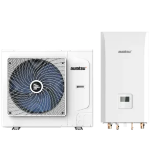 Auratsu Split 8 kW õhk-vesi soojuspump AHA-08RA1 ja AHM-100RA3